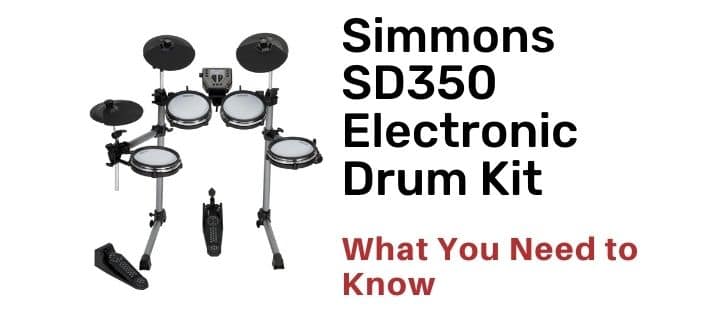 Simmons SD350 Electronic Drum Kit
