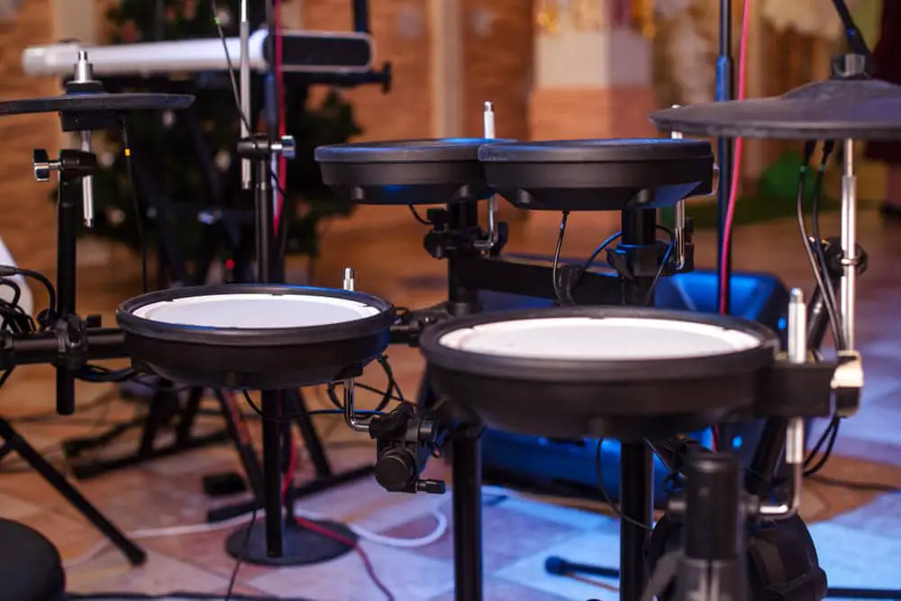 Electronic drum set