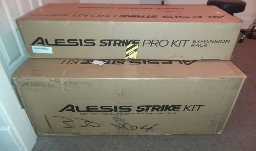 Alesis Strike Pro before sampling 